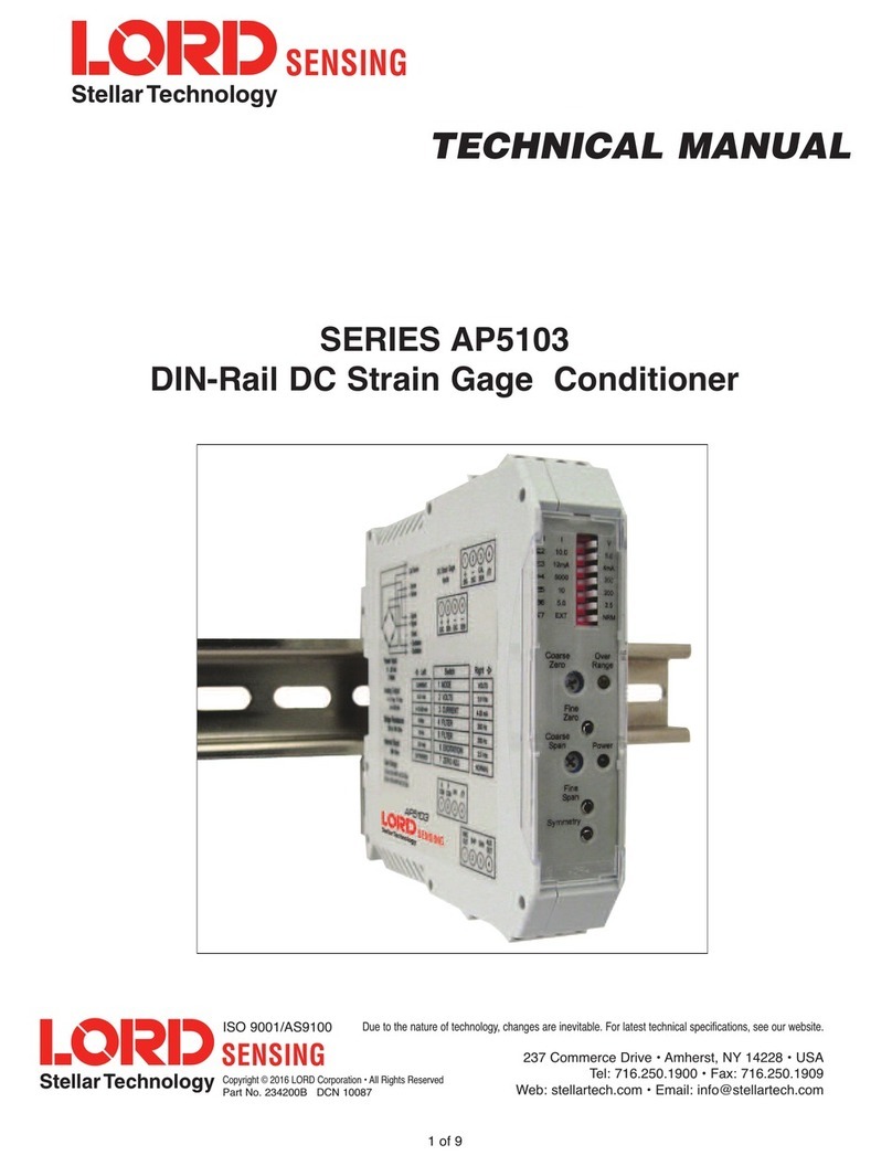 LORD AP5103 Series Technical manual
