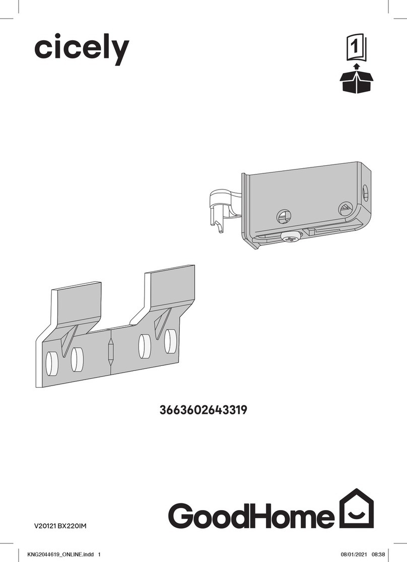 GoodHome cicely 3663602643319 Assembly instructions GoodHome cicely 3663602643319 Assembly instructions