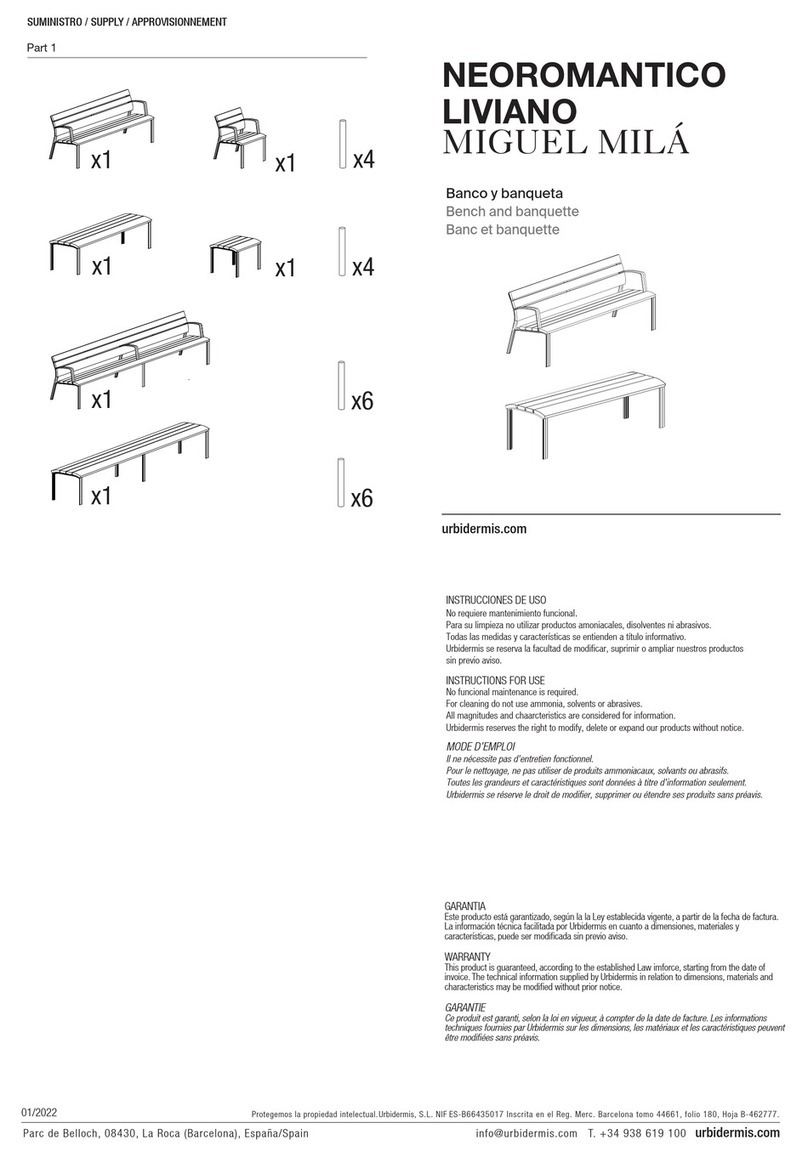 urbidermis LIVIANO User manual