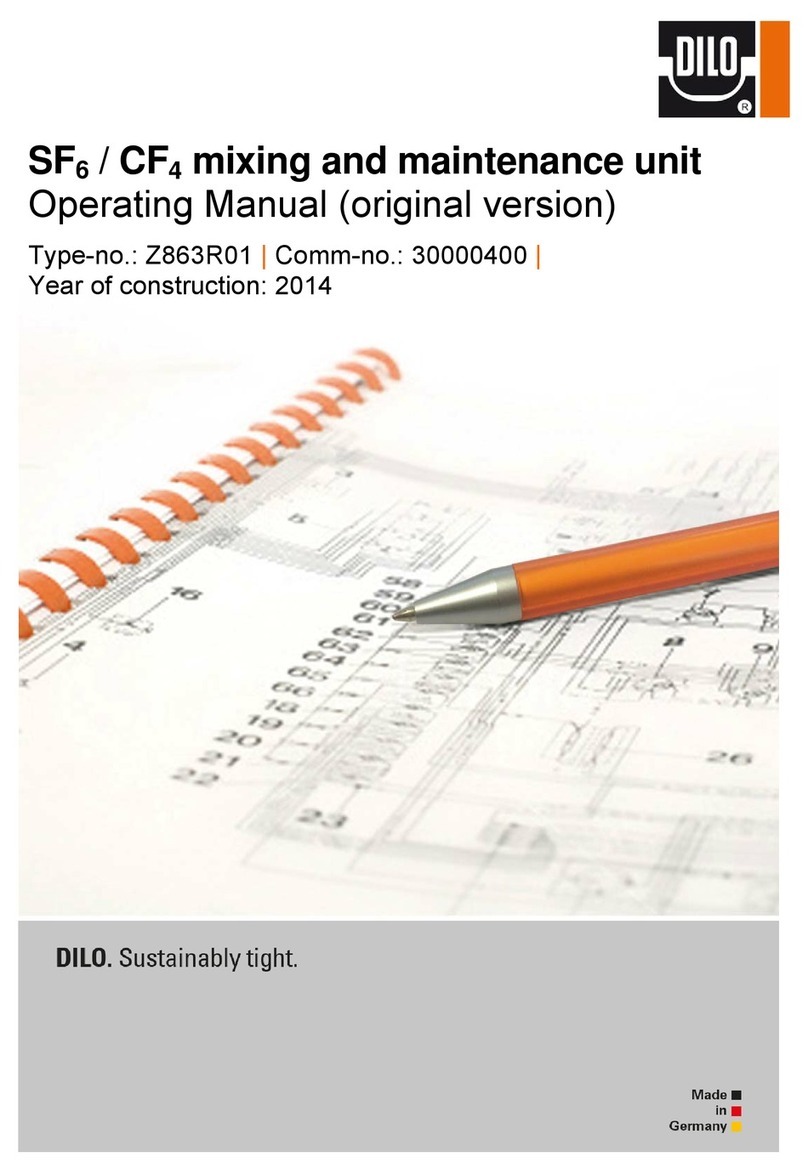 Dilo SF6 User manual