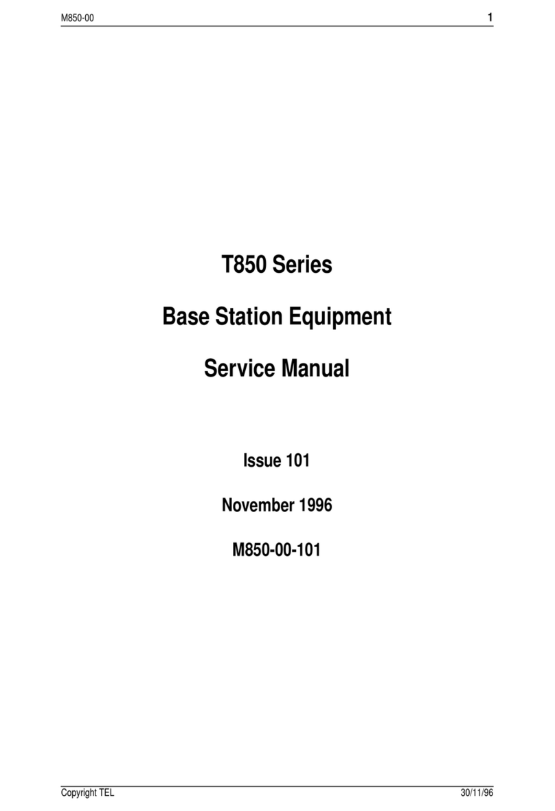 Tait T850 Series User manual