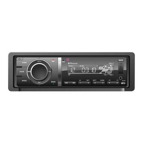 Phonocar VM 017 User manual