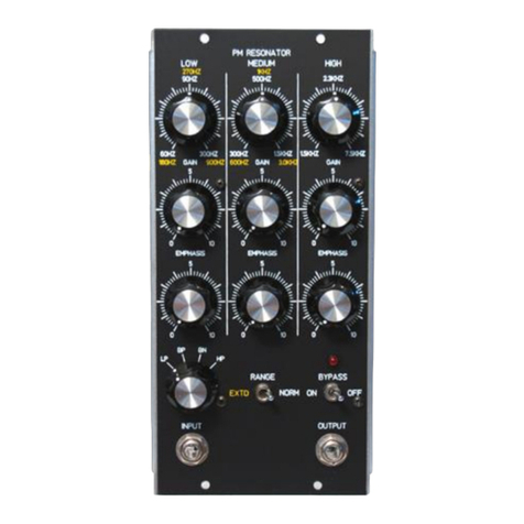 Grove Audio PMRESO Preliminary operation manual