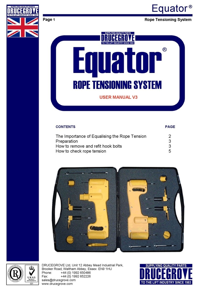 Drucegrove Equator user manual