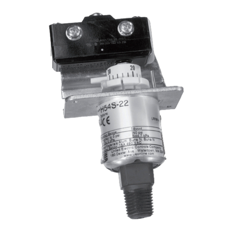 United Electric Controls 54 Series User manual