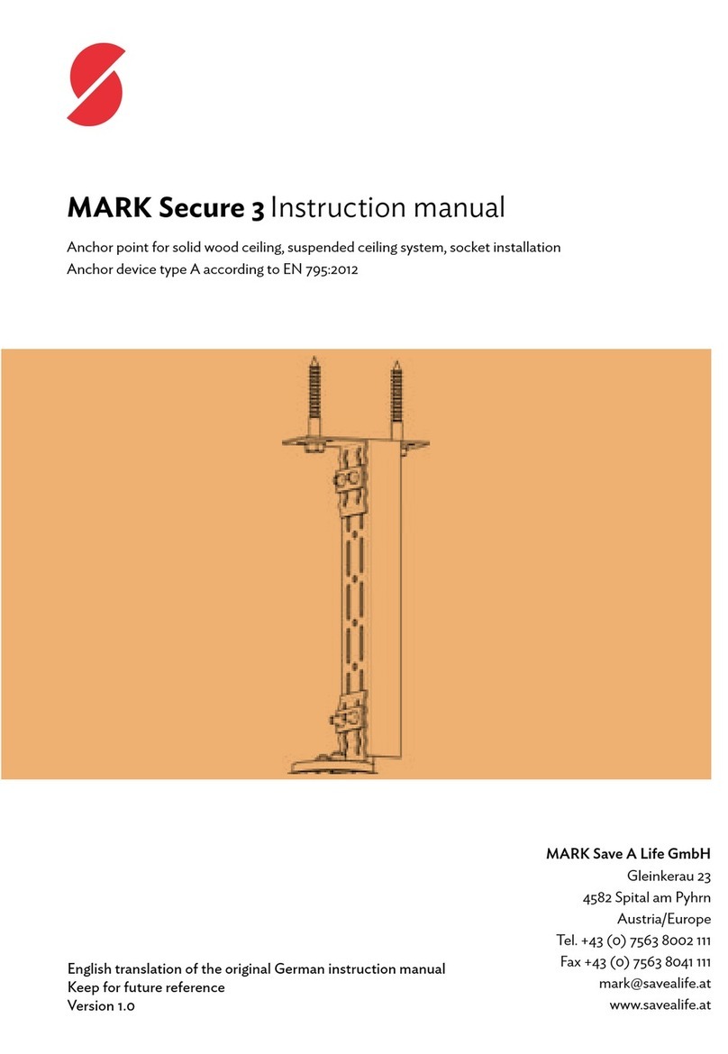 Mark Secure 3 instruction manual