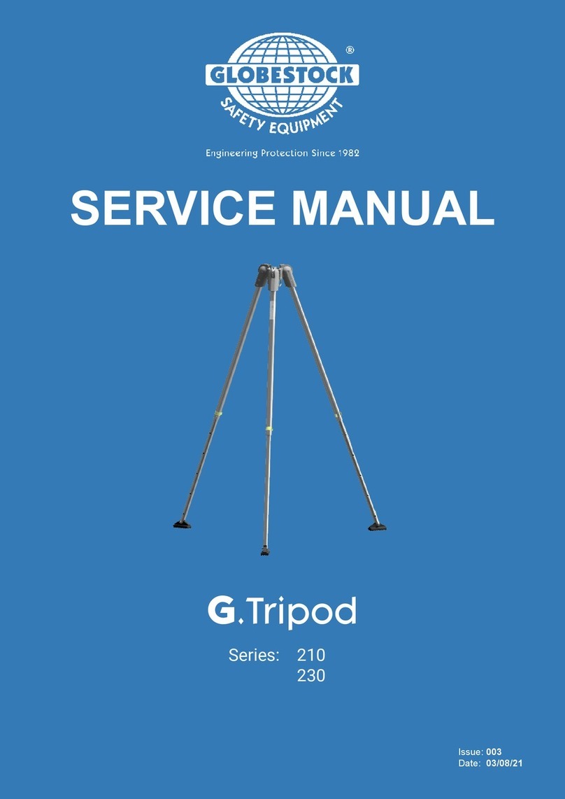 Globestock G.Tripod 210 Series Service manual