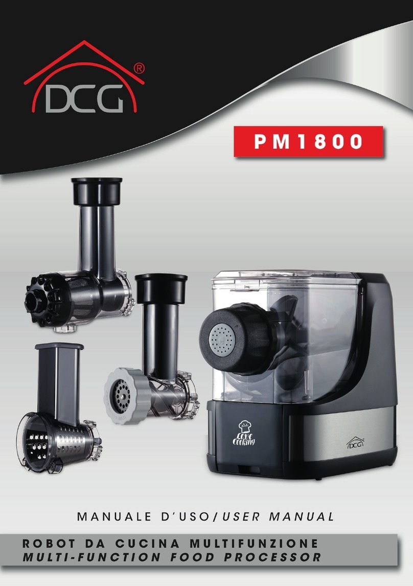 DCG PM1800 User manual