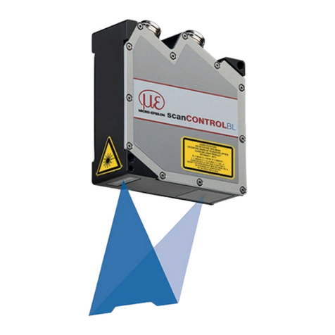 MICRO-EPSILON scanCONTROL 2910 User manual