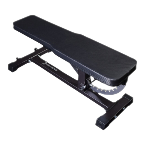 Ironmaster HYBRID BENCH PAD Assembly & operating instructions