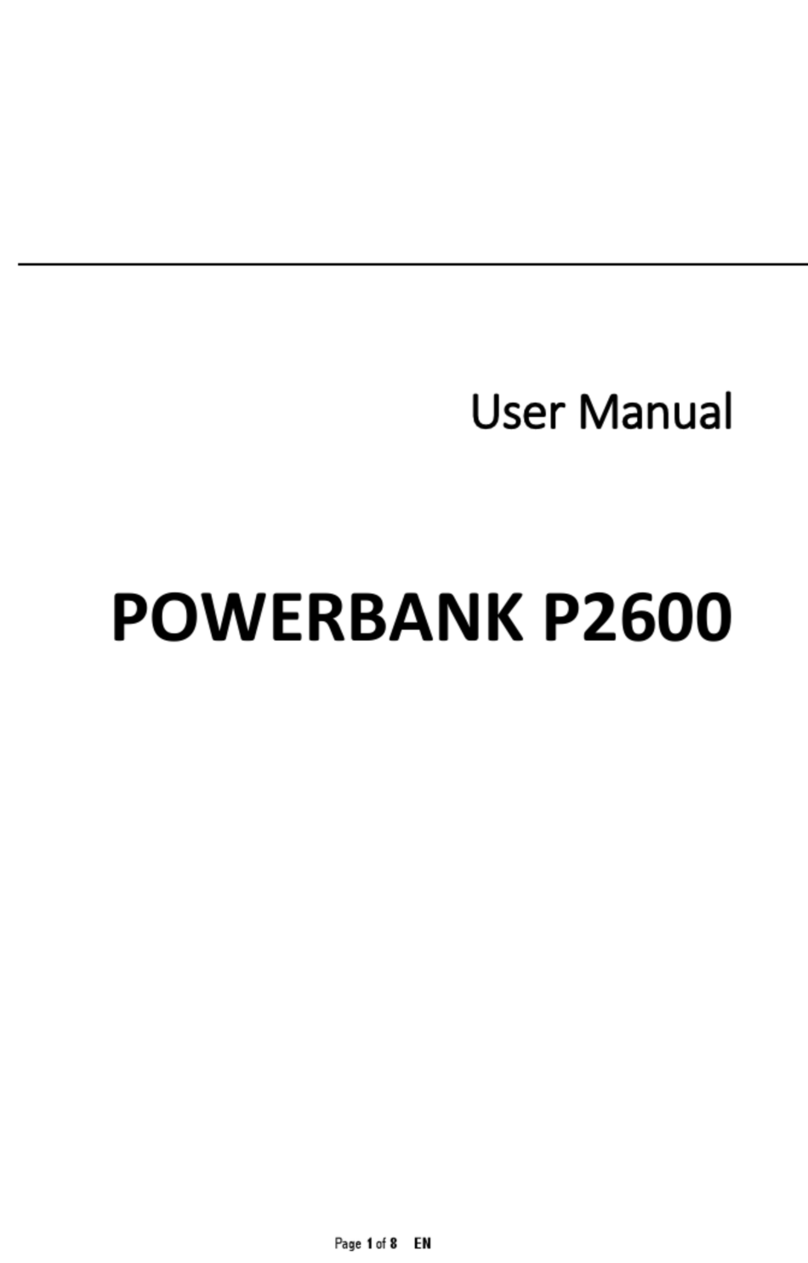 Intenso P2600 user manual
