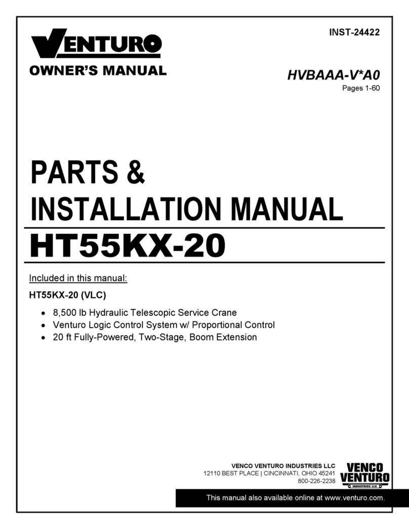 Venturo HT55KX-20 owner's manual
