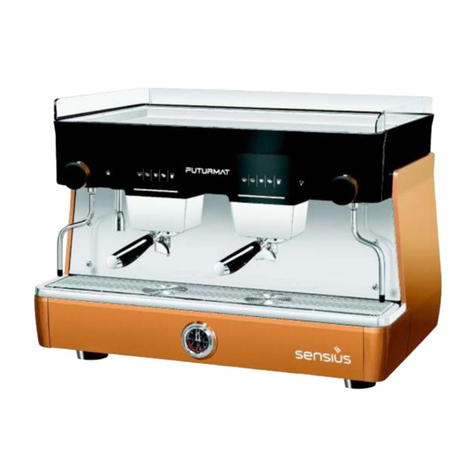 Quality Espresso FUTURMAT SENSIUS GOLD User manual Quality Espresso FUTURMAT SENSIUS GOLD User manual