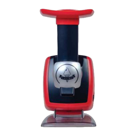 UBER APPLIANCE Sorbet Maker User manual