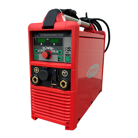 FRO­NIUS TransTig 2200 User manual