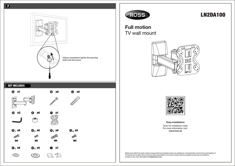 Ross LN2DA100 instruction manual