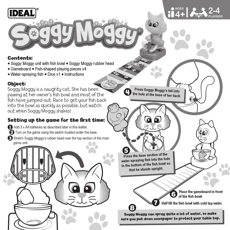 IDEAL Soggy Moggy User manual