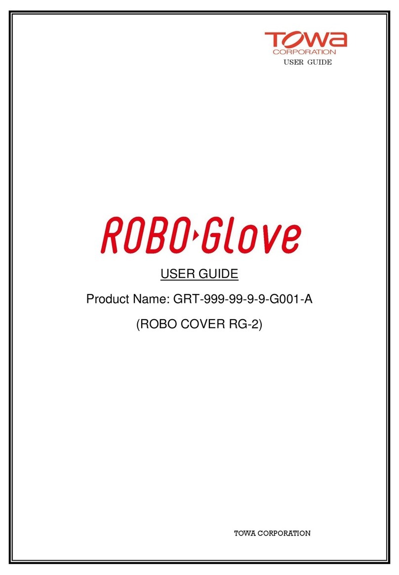 TOWA ROBO Glove RG-2 User manual