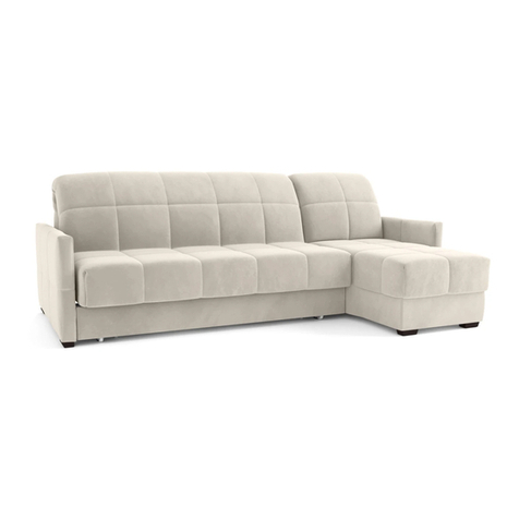 sleep8 CARINA Sofa bed User manual