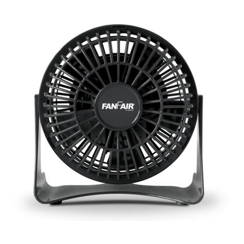 Impecca FANFAIR FPF-400 user manual