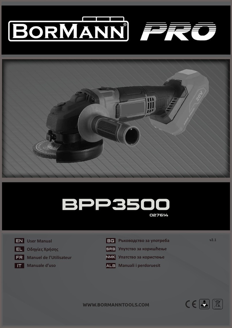 BorMann Pro BPP3500 user manual