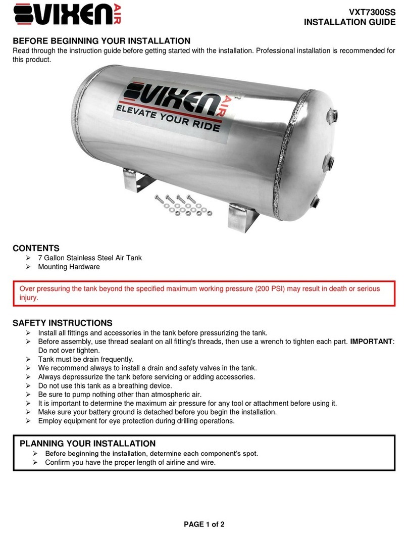 Vixen Air VXT7300SS installation guide