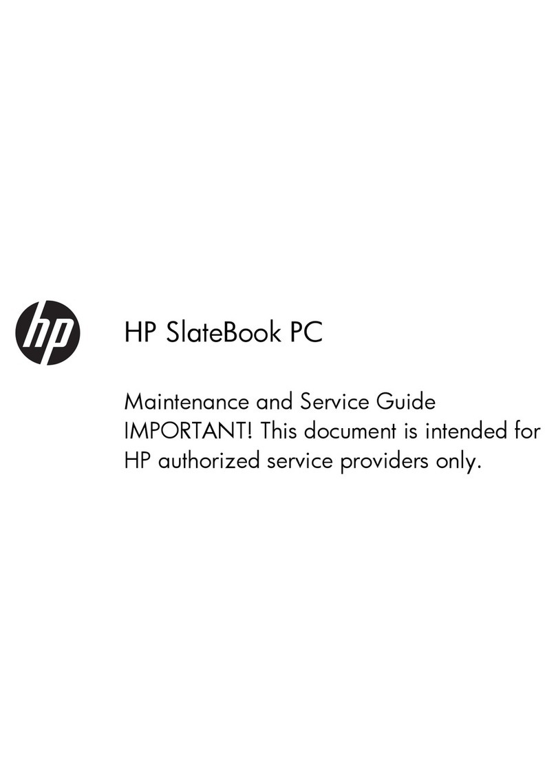 HP SlateBook PC Manual