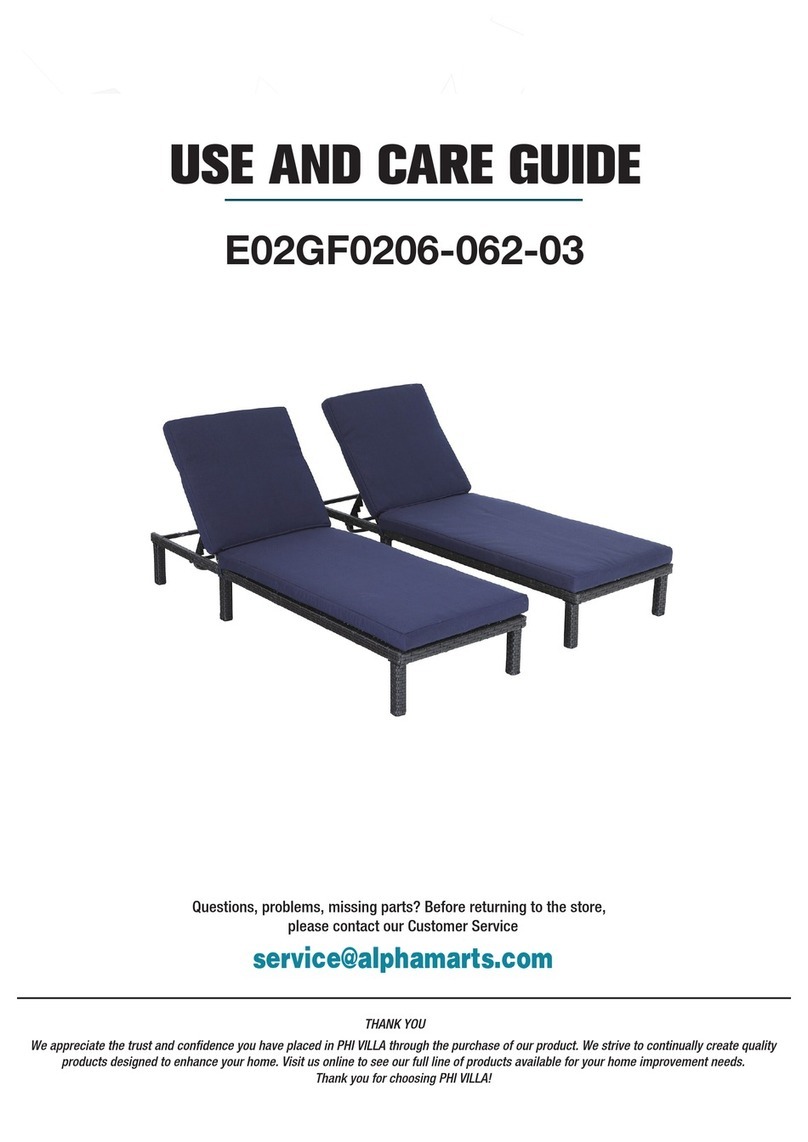 PHI VILLA E02GF0206-062-03 User manual