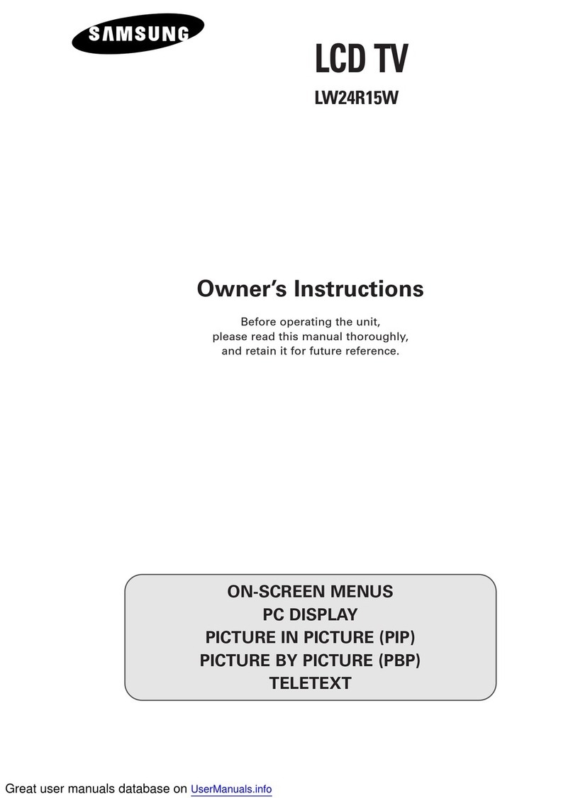 Samsung LW24R15W User manual