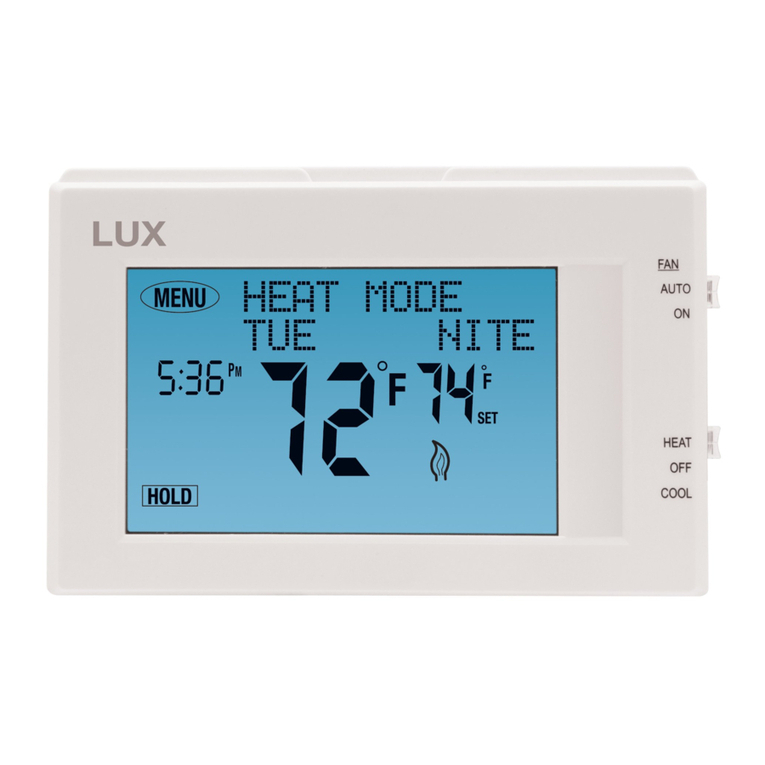 LUX TX9600TS User manual LUX TX9600TS User manual