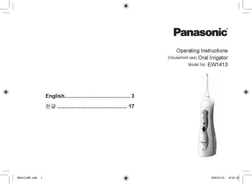 Panasonic EW1413 User manual Panasonic EW1413 User manual