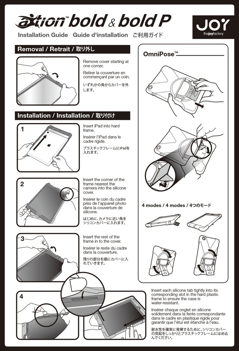 aXtion Bold & Bold P User manual