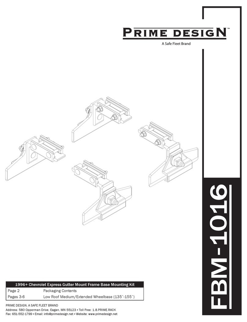 Safe Fleet PRIME DESIGN FBM-1016 User manual