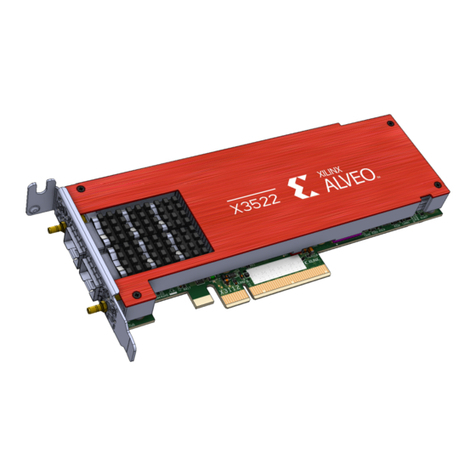 Xilinx Alveo X3522 User manual