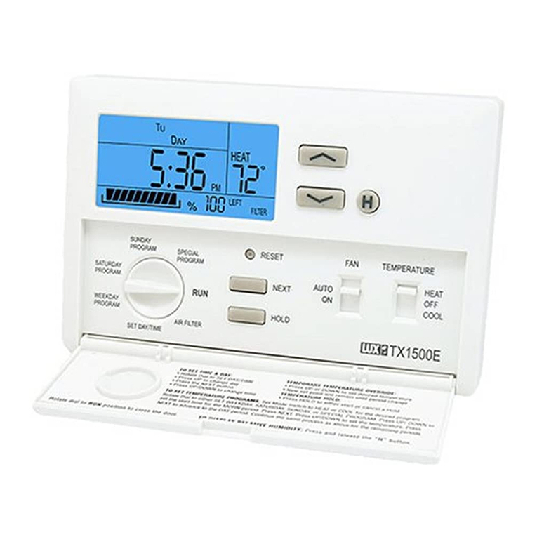 LUX TX1500B SERIES User manual
