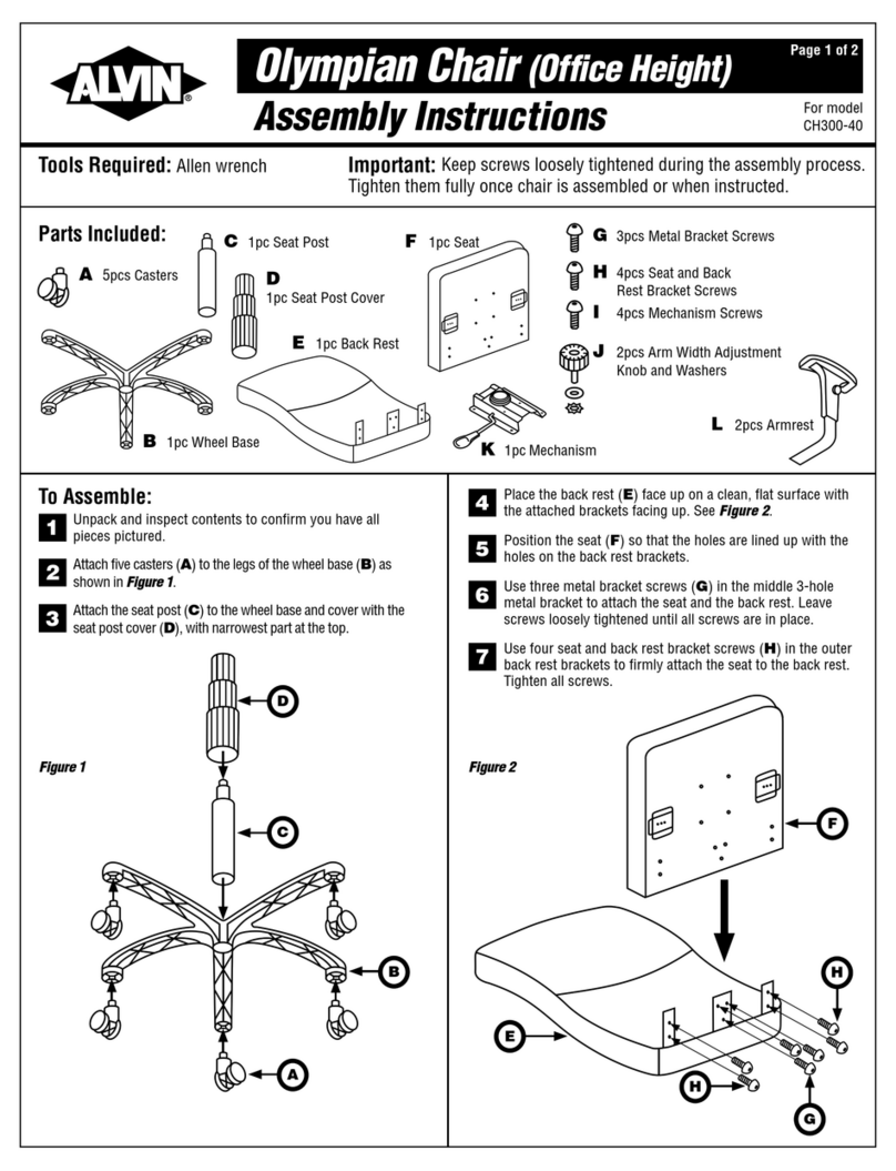 Alvin Olympian CH300-40 User manual