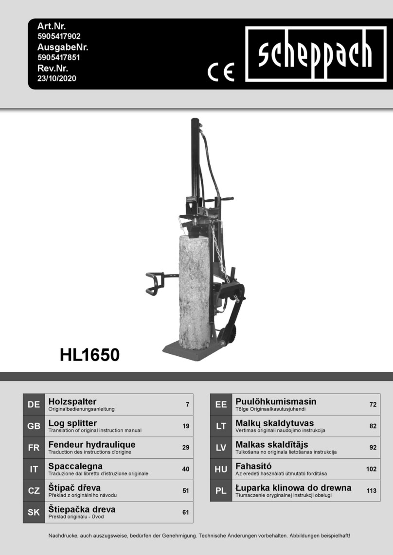 Scheppach HL1650 Instructions for use