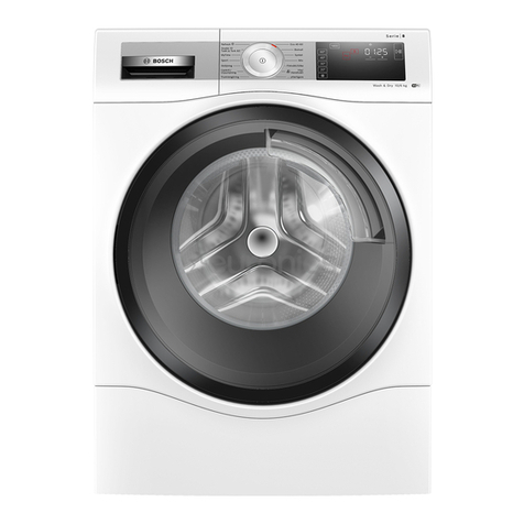 Bosch WDU8H542SN User manual
