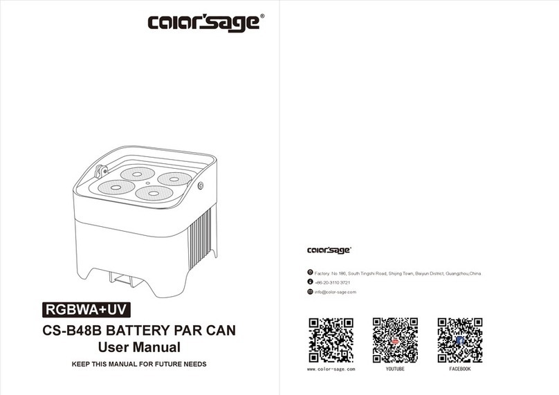 Color Sage CS-B48B user manual