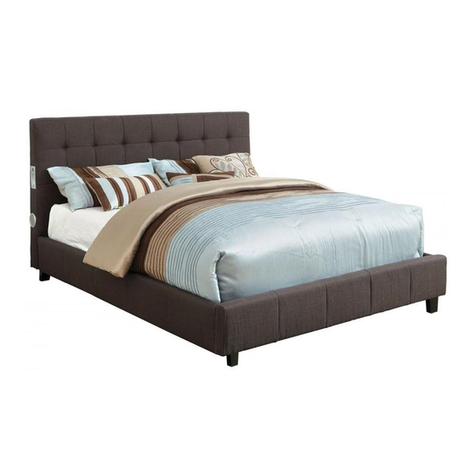 Furniture of America CM7060GY-CK Assembly instructions
