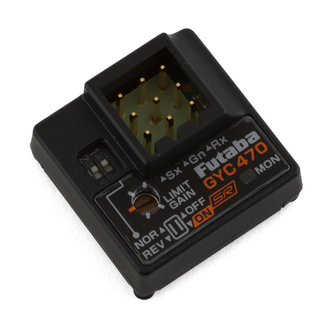 FUTABA GYC 470 instruction manual