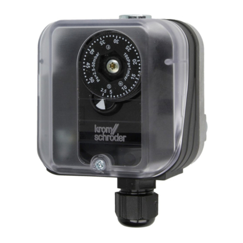 Krom Schroder DG B Series operating instructions Krom Schroder DG B Series operating instructions