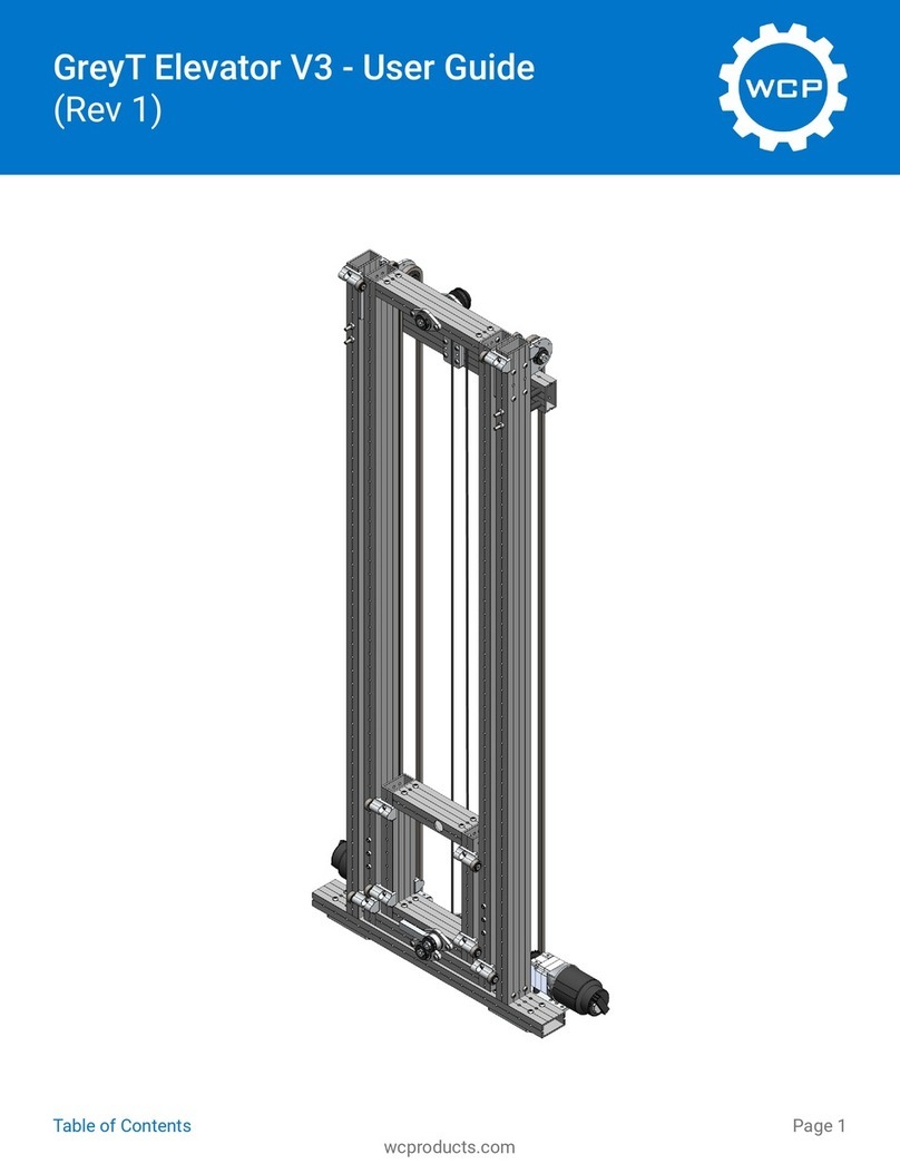 WCP GreyT Elevator V3 user manual
