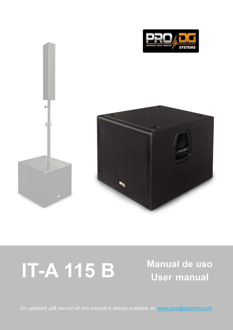 Pro DG Systems IT-A 115 B User manual