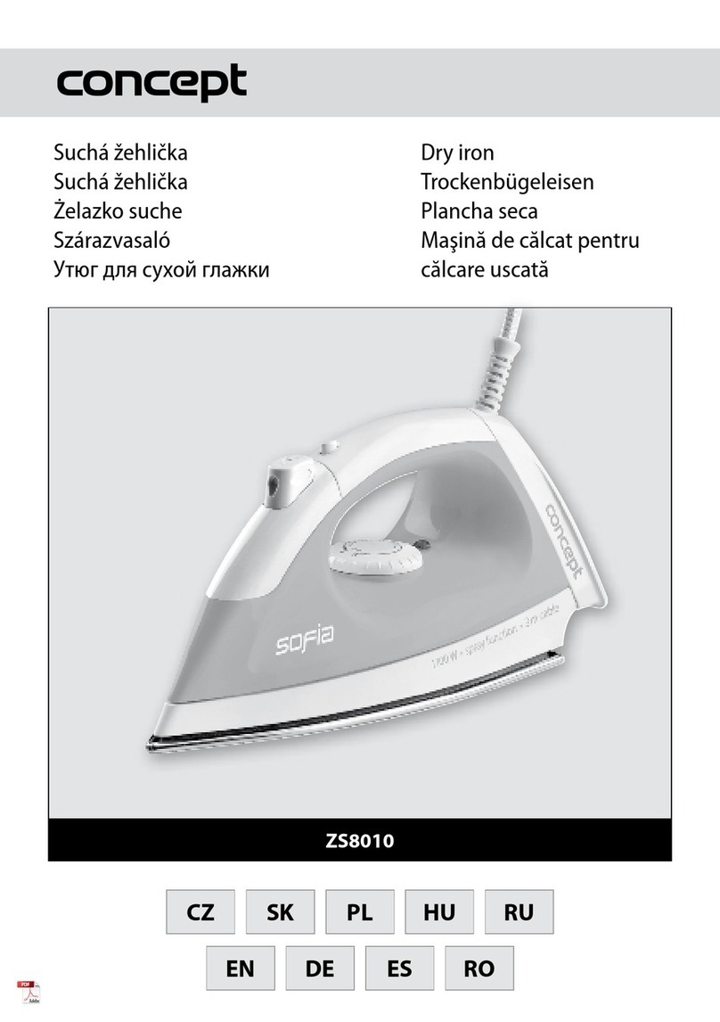 Concept2 SOFIA ZS8010 manual
