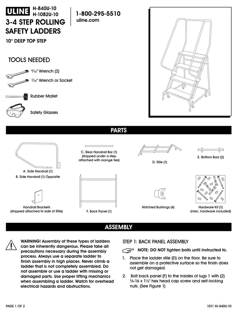 U-Line H-840U-10 User manual U-Line H-840U-10 User manual