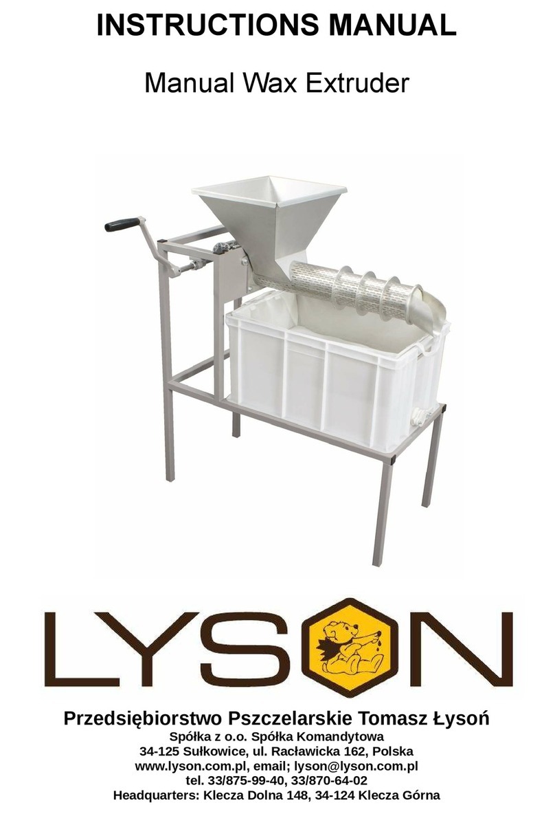 LYSON W20970 OP R manual