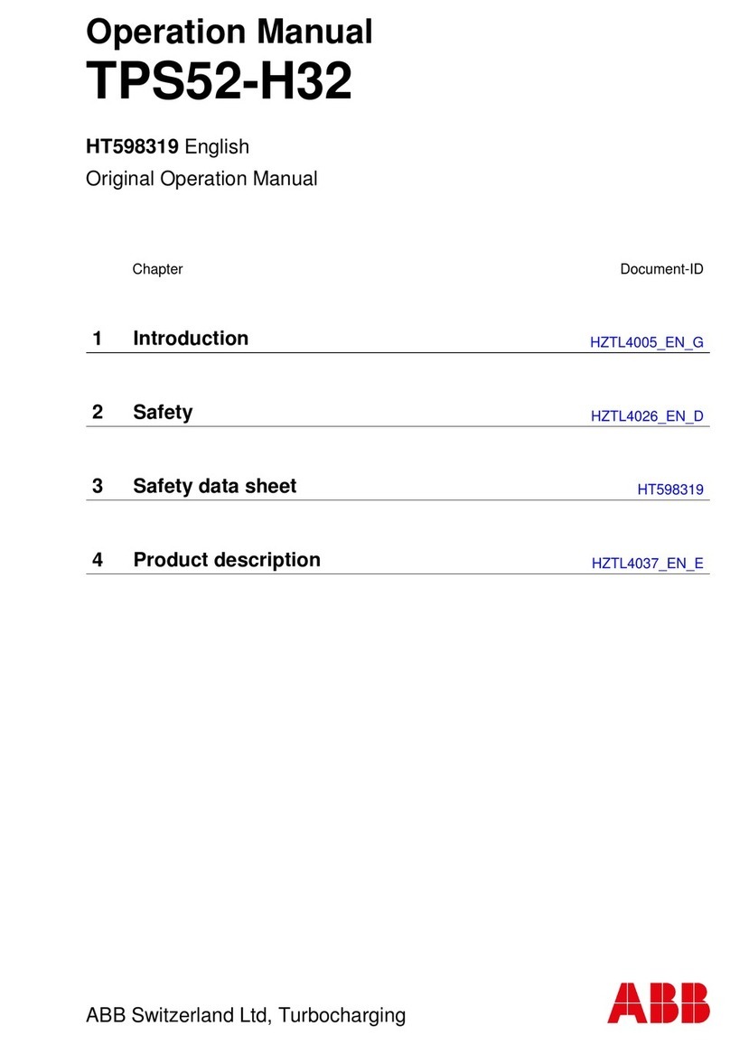ABB HT598319 Operation manual