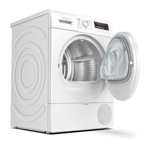 Bosch WTR85V90CL User manual
