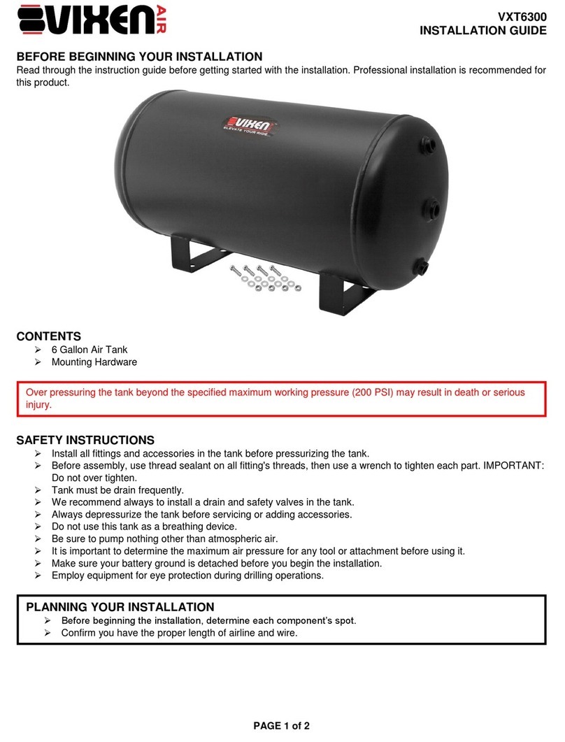 Vixen Air VXT6300 installation guide